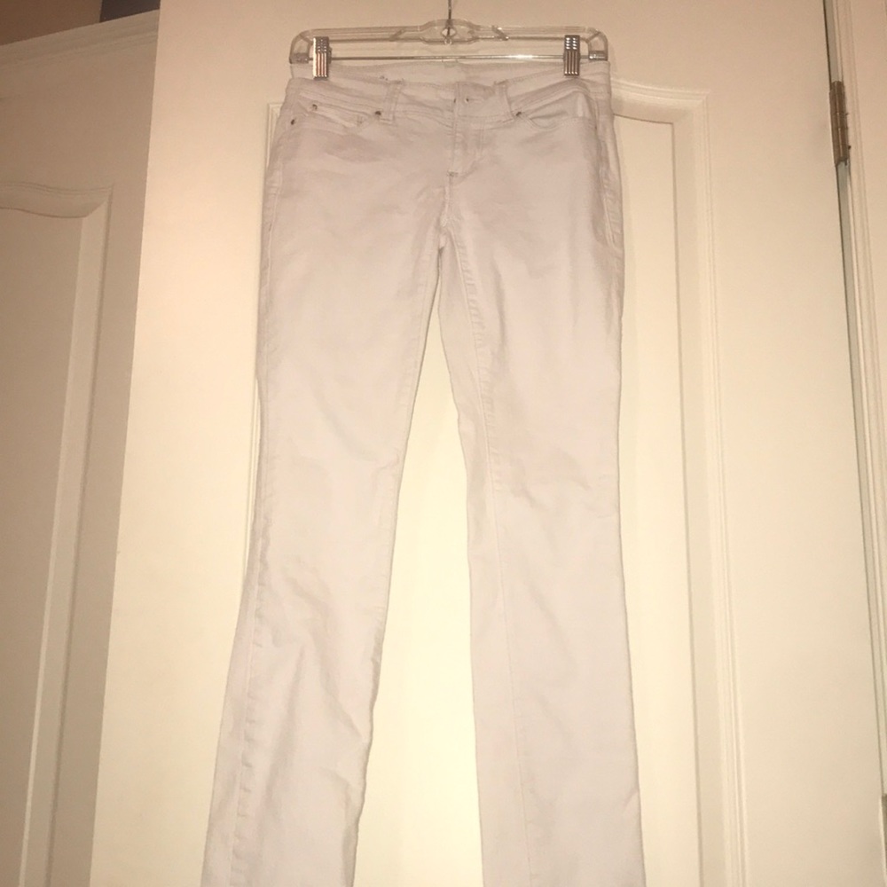 White, lightly worn, Ann Taylor jeans